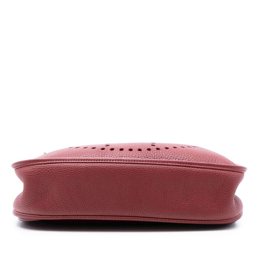 Hermès Clemence Evelyne III 29 Red Leather Good condition - Inside View