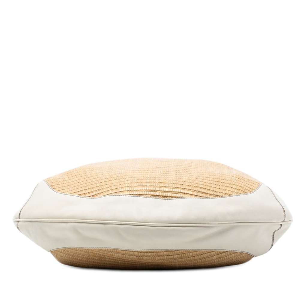 Gucci Raffia Peggy Bamboo Hobo Brown Good condition - Inside View