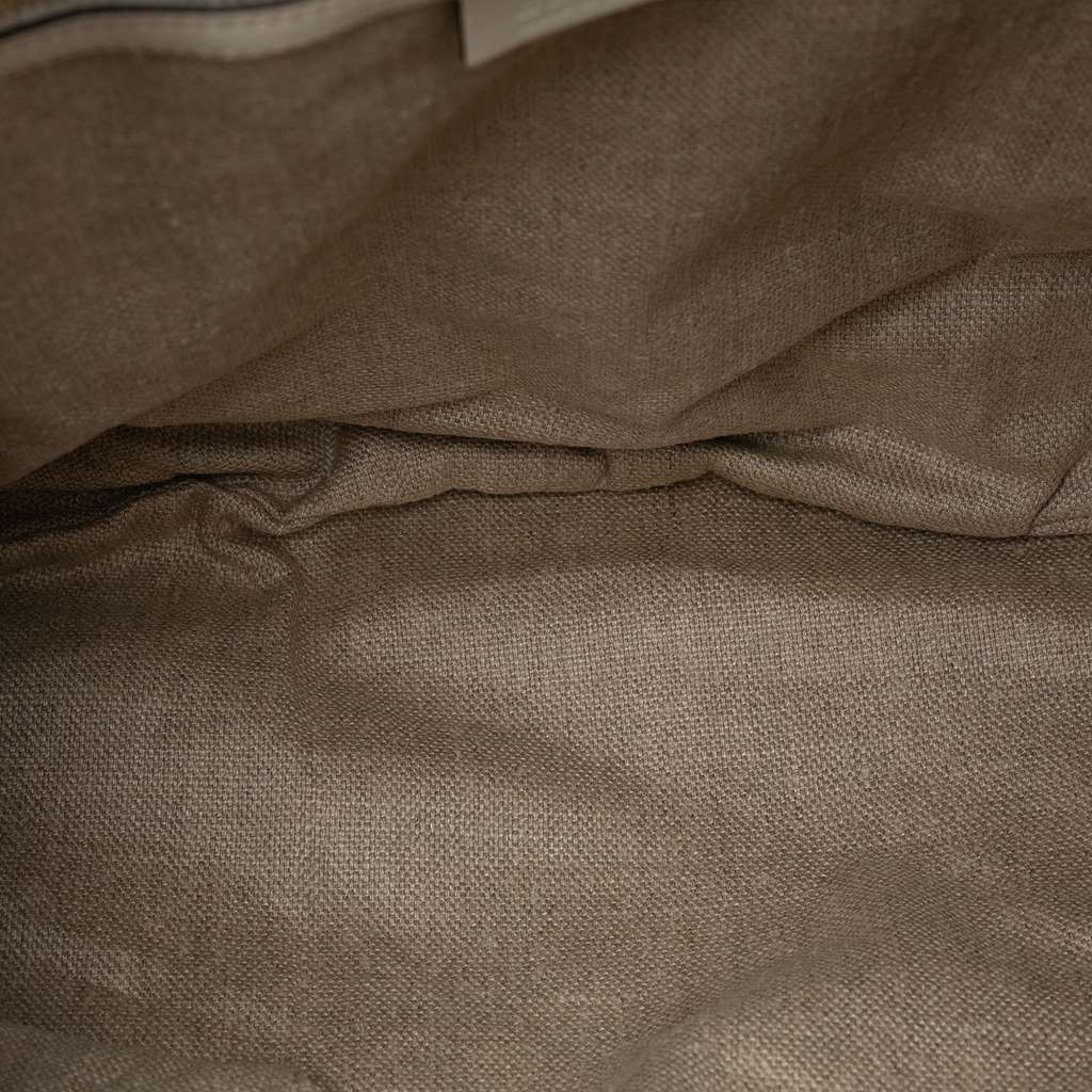 Gucci Raffia Peggy Bamboo Hobo Brown Good condition - Model View