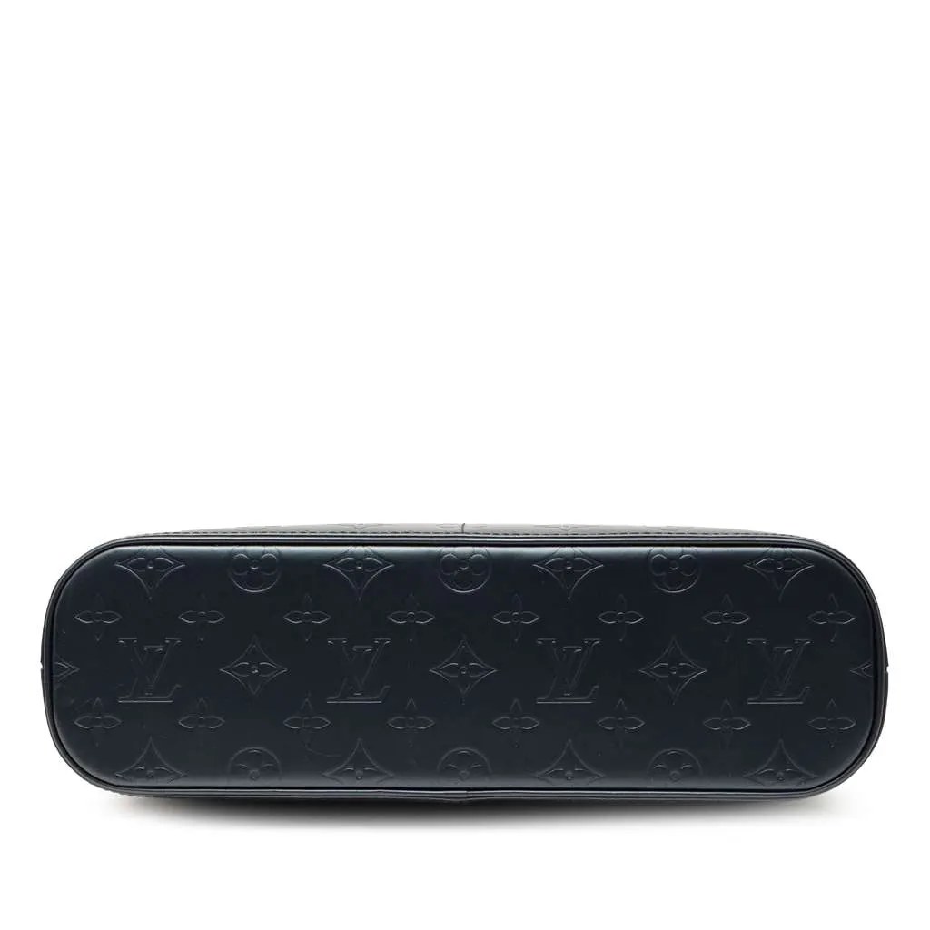 Louis Vuitton Monogram Mat Sutter Blue Leather Very good - Inside View