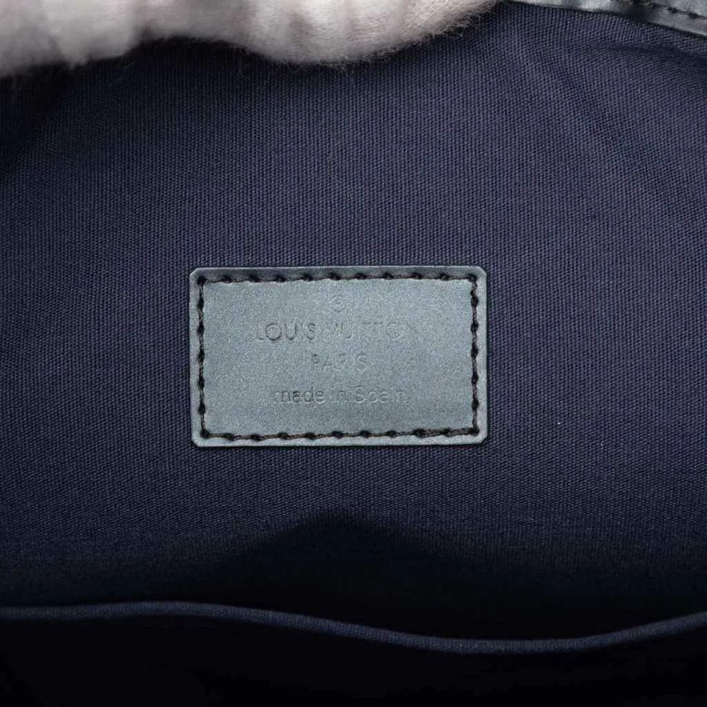 Louis Vuitton Monogram Mat Sutter Blue Leather Very good - Box View
