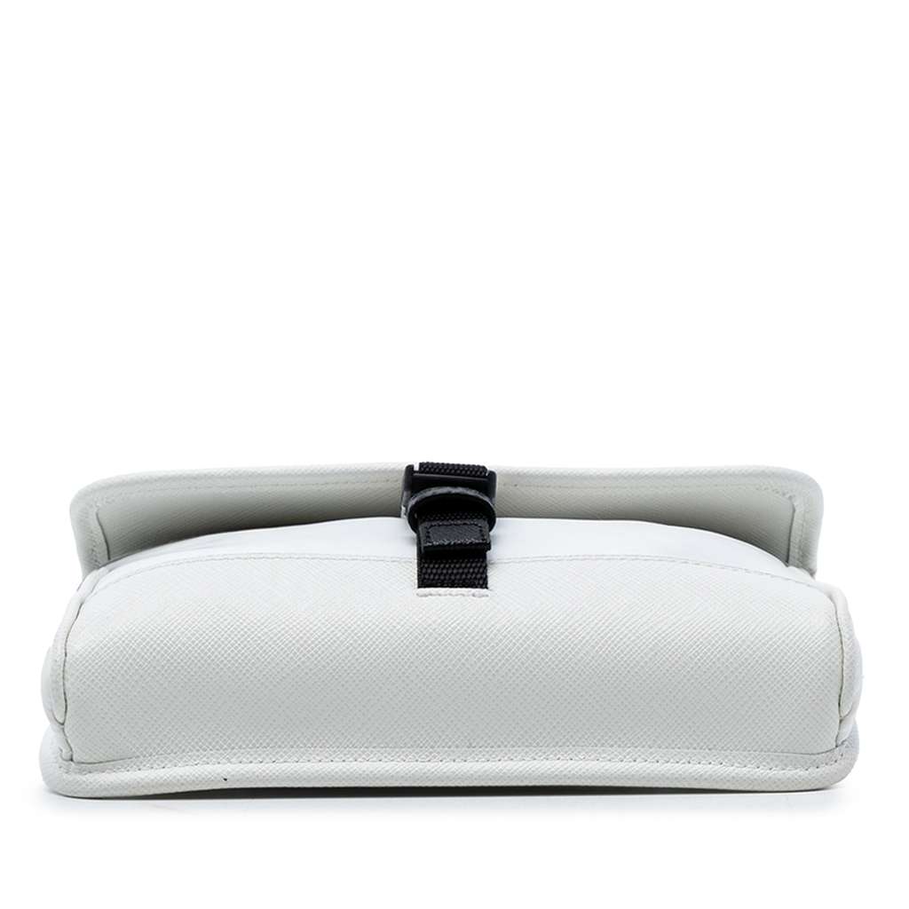 Prada Saffiano Trimmed Re Nylon Smartphone Case White Good condition - Inside View