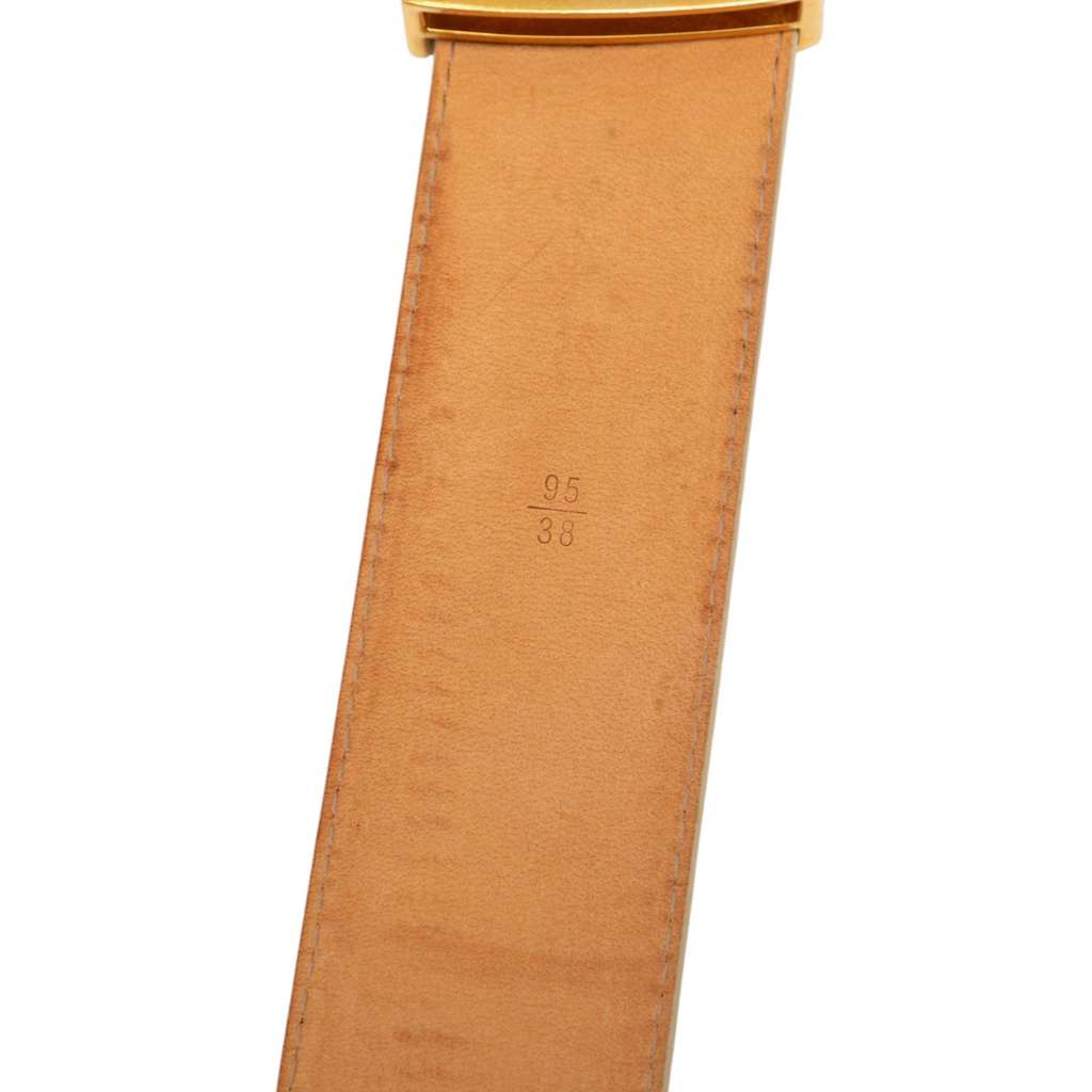 Louis Vuitton Damier Azur Initiales Belt Beige Good condition - Box View