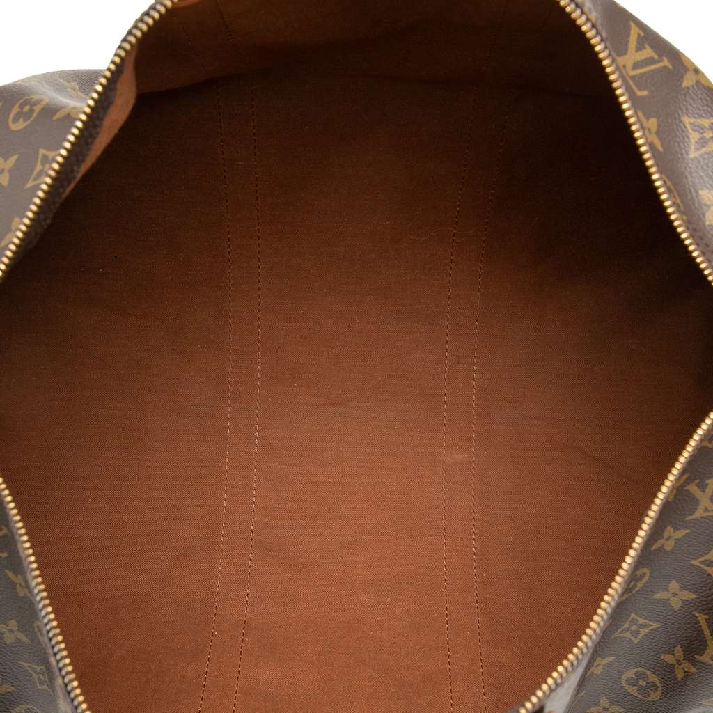 Louis Vuitton Monogram Keepall 50 Brown Good condition - Model View