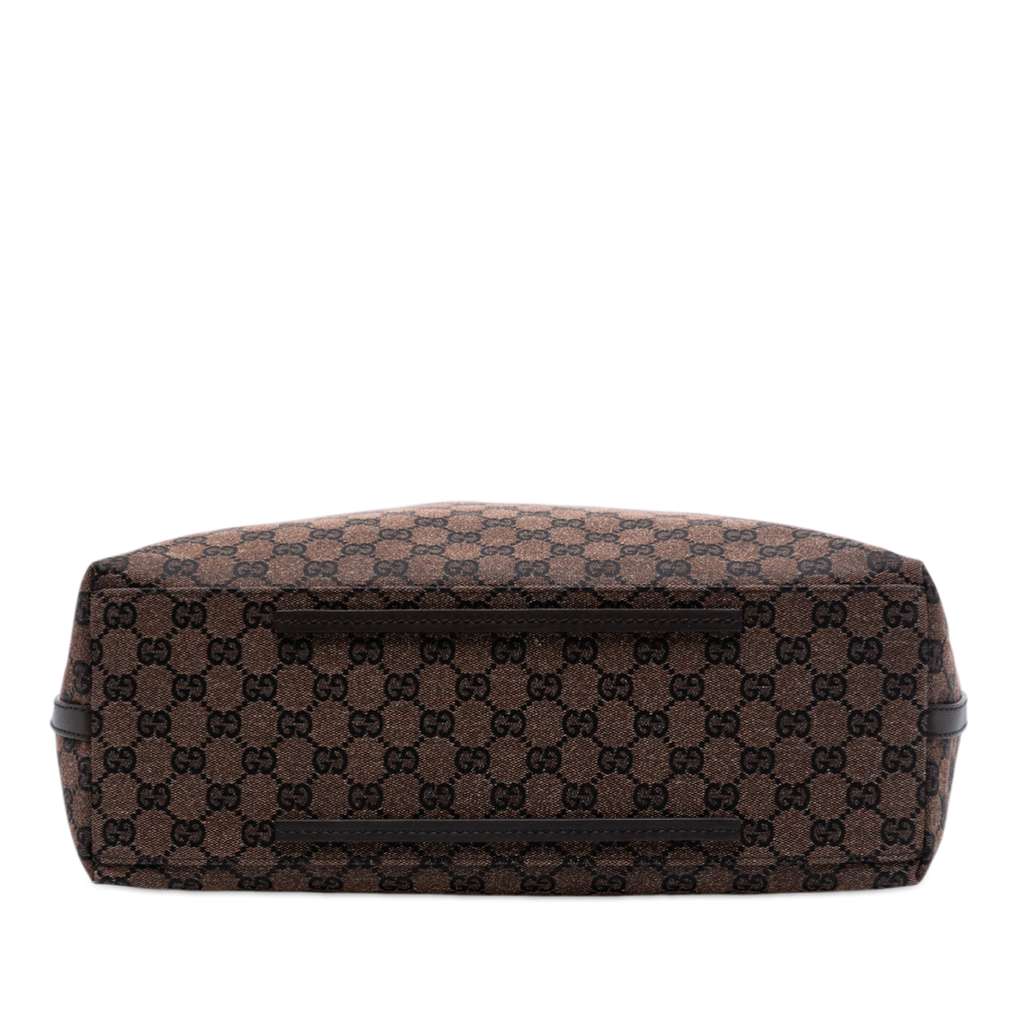 Gucci Large GG Canvas Gifford Tote Brown Canvas Good condition - Inside View
