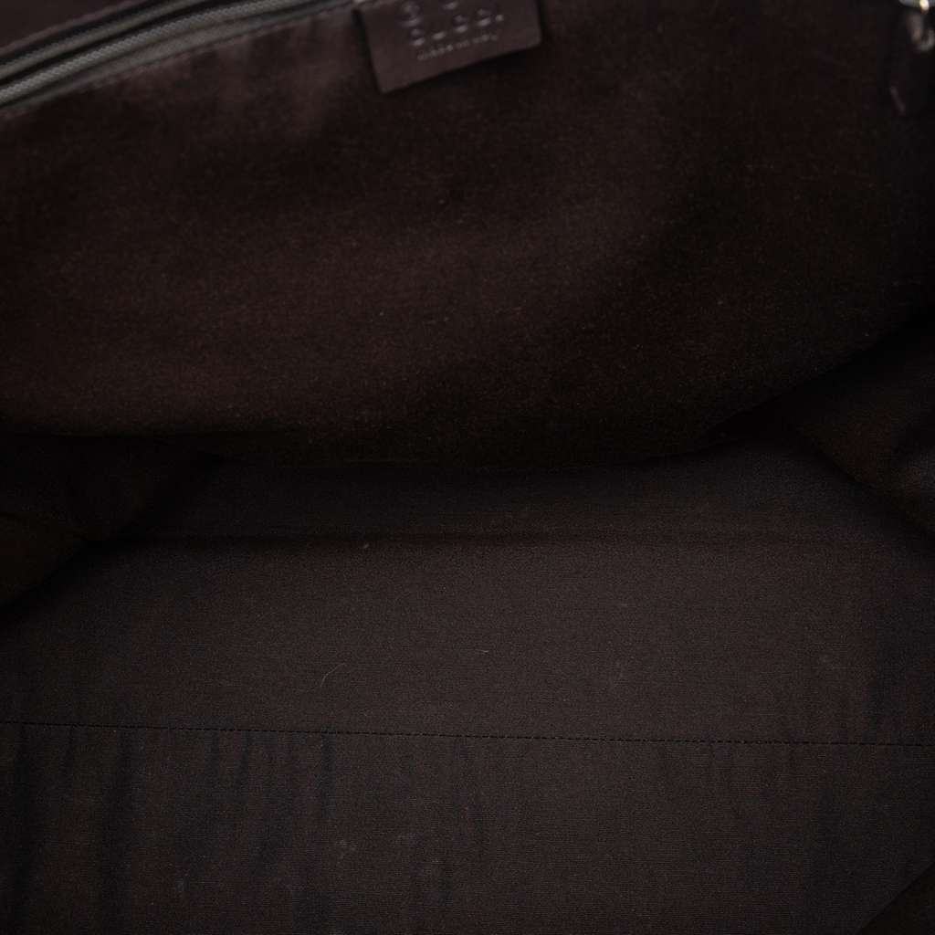 Gucci Large GG Canvas Gifford Tote Brown Canvas Good condition - Model View
