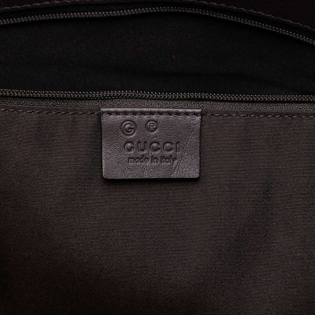 Gucci Large GG Canvas Gifford Tote Brown Canvas Good condition - Box View