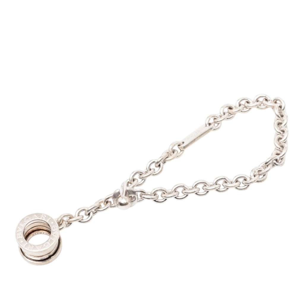 Bvlgari Sterling Silver Bzero1 Key Chain
