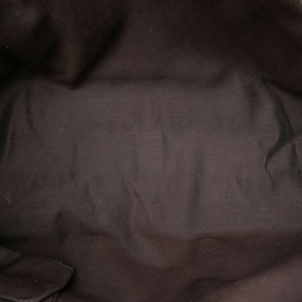 Gucci GG Nylon Abbey D Ring Pocket Tote Brown Good condition - Model View