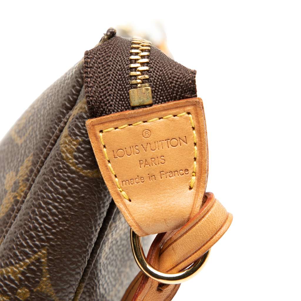 Louis Vuitton Monogram Pochette Accessoires Brown Good condition - Box View