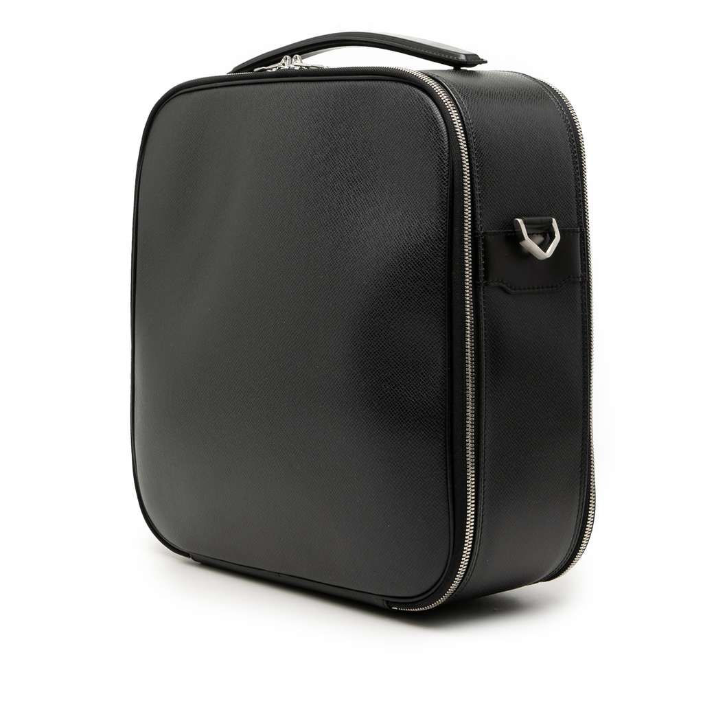 Louis Vuitton Taiga Tula Black Leather Good condition - Back View