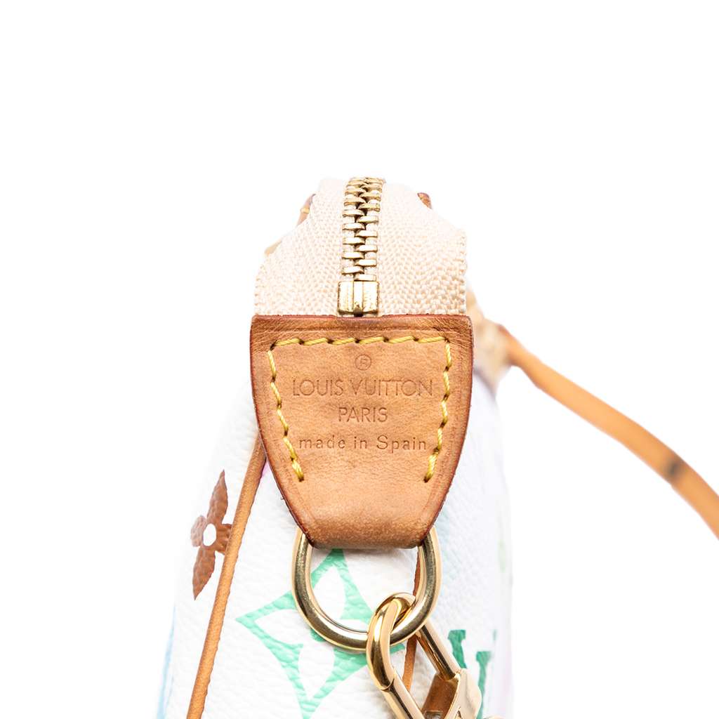 Louis Vuitton Monogram Multicolore Pochette Accessoires White Good condition - Box View