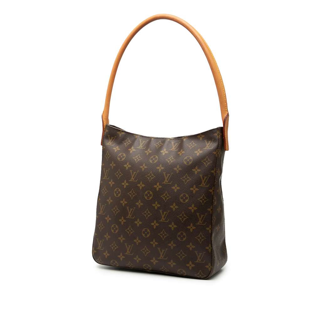 Louis Vuitton Monogram Looping GM Brown Good condition - Back View