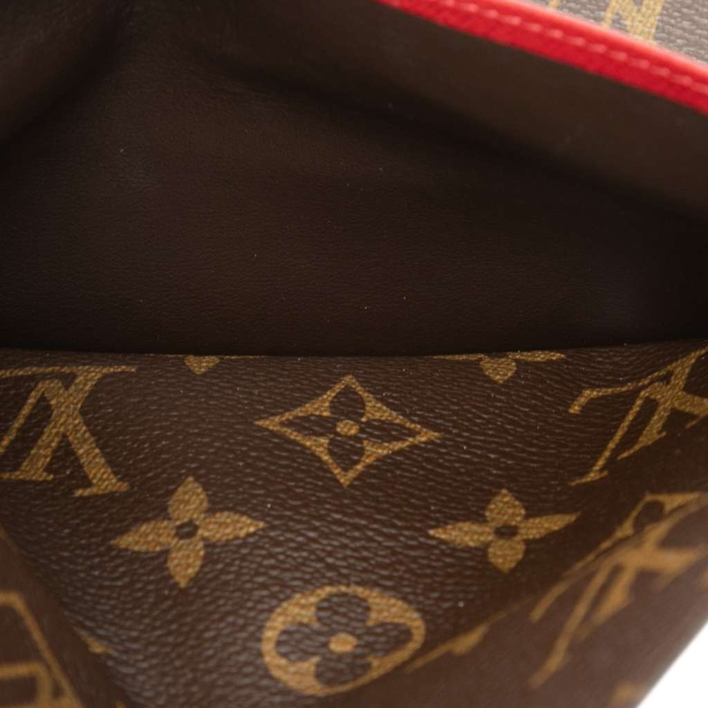 Louis Vuitton Monogram Josephine Long Wallet Brown Good condition - Model View