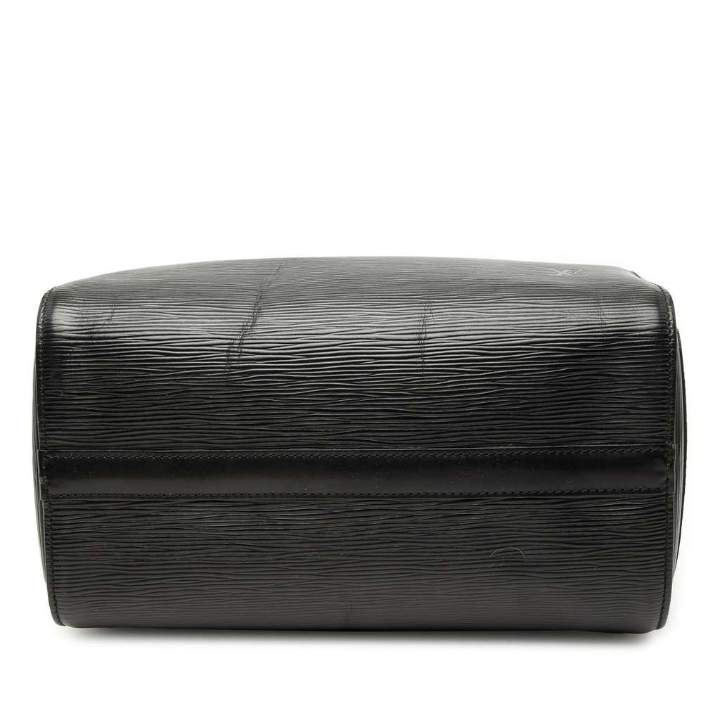Louis Vuitton Epi Speedy 25 Black Leather Good condition - Inside View