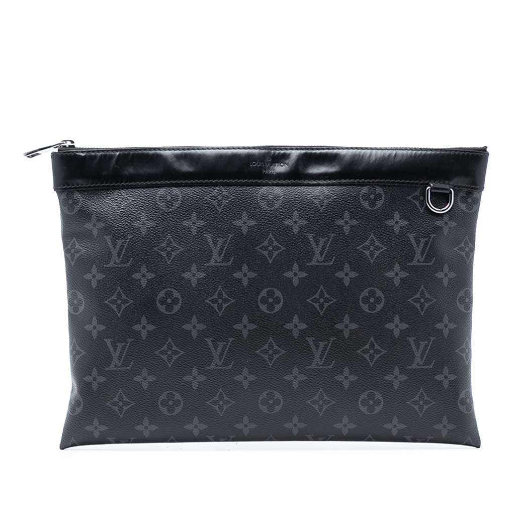 Louis Vuitton Monogram Eclipse Discovery Pochette GM