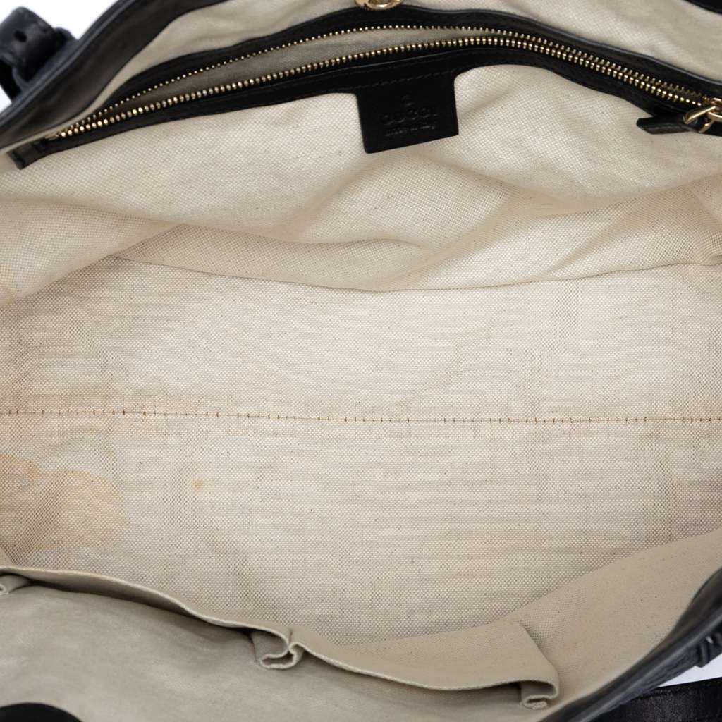 Gucci Microguccissima Nice Tote Black Leather Good condition - Model View