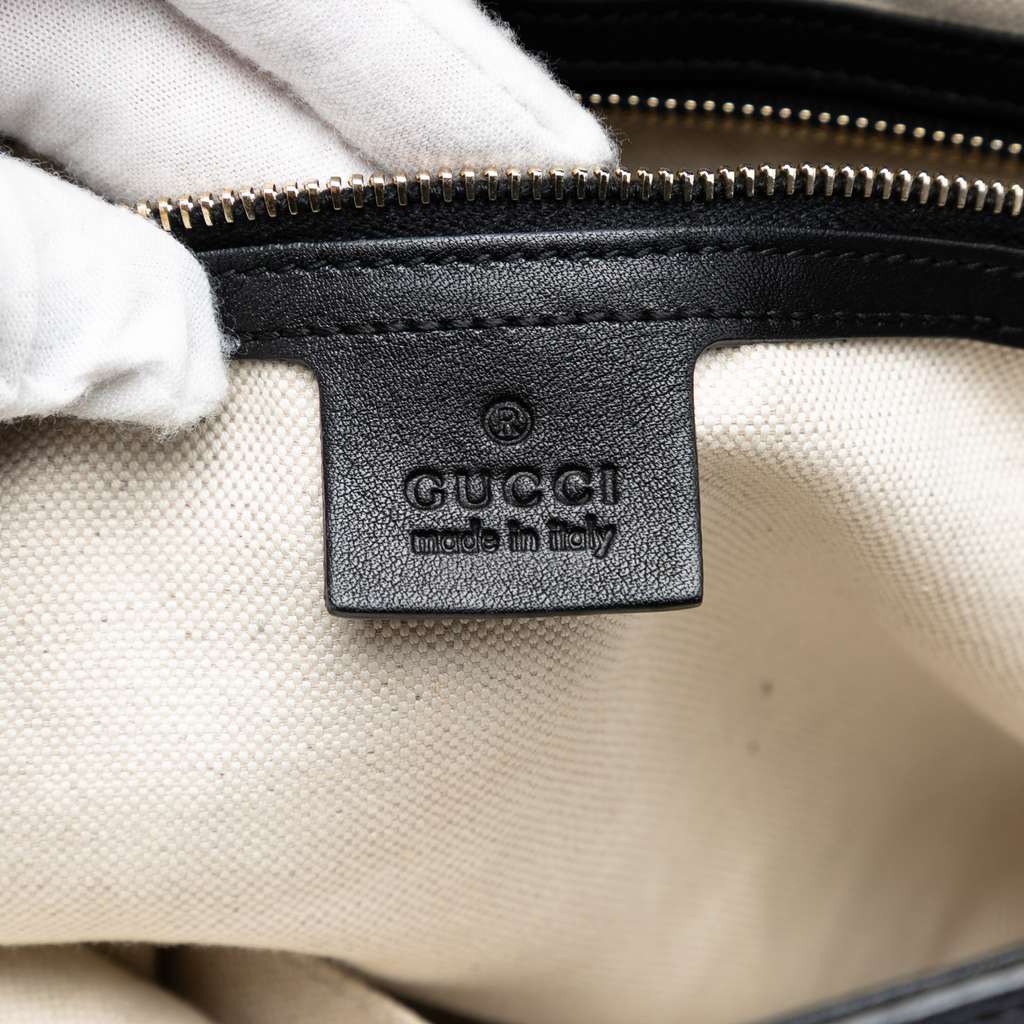 Gucci Microguccissima Nice Tote Black Leather Good condition - Box View