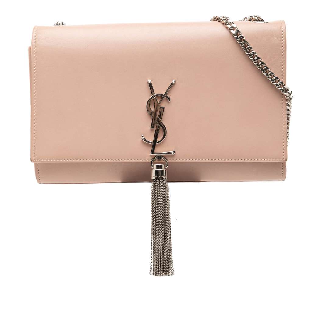 Saint Laurent Medium Smooth Calfskin Classic Monogram Kate Tassel Crossbody