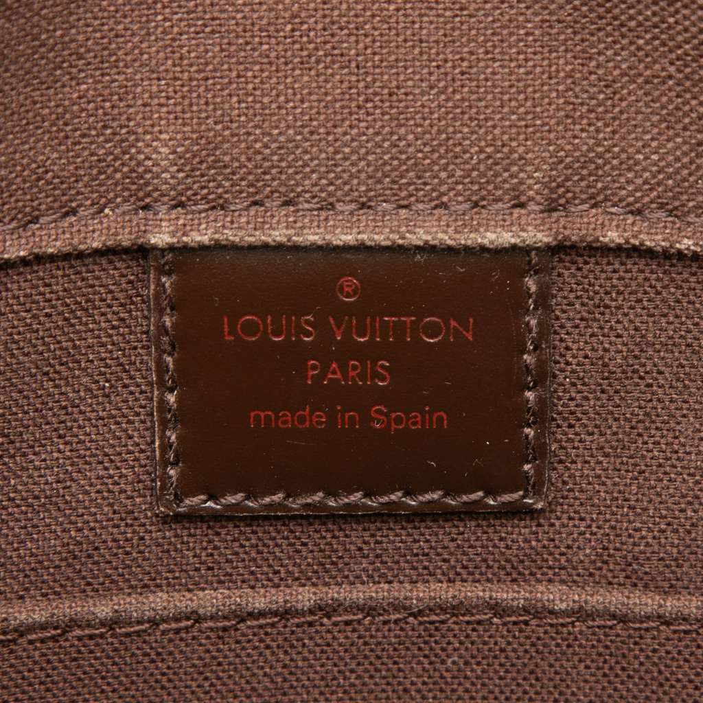 Louis Vuitton Damier Ebene Bastille Brown Fair condition - Box View