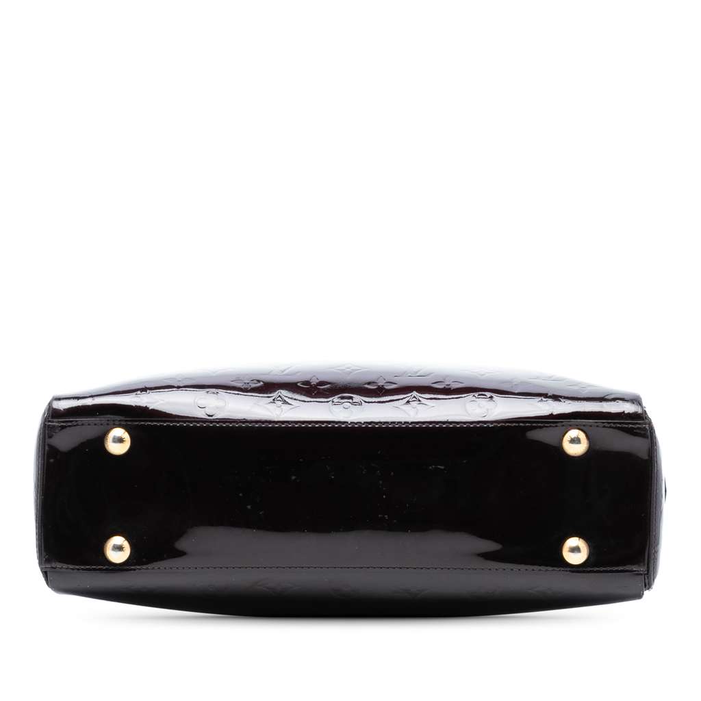 Louis Vuitton Monogram Vernis Melrose Avenue Purple Leather Good condition - Inside View