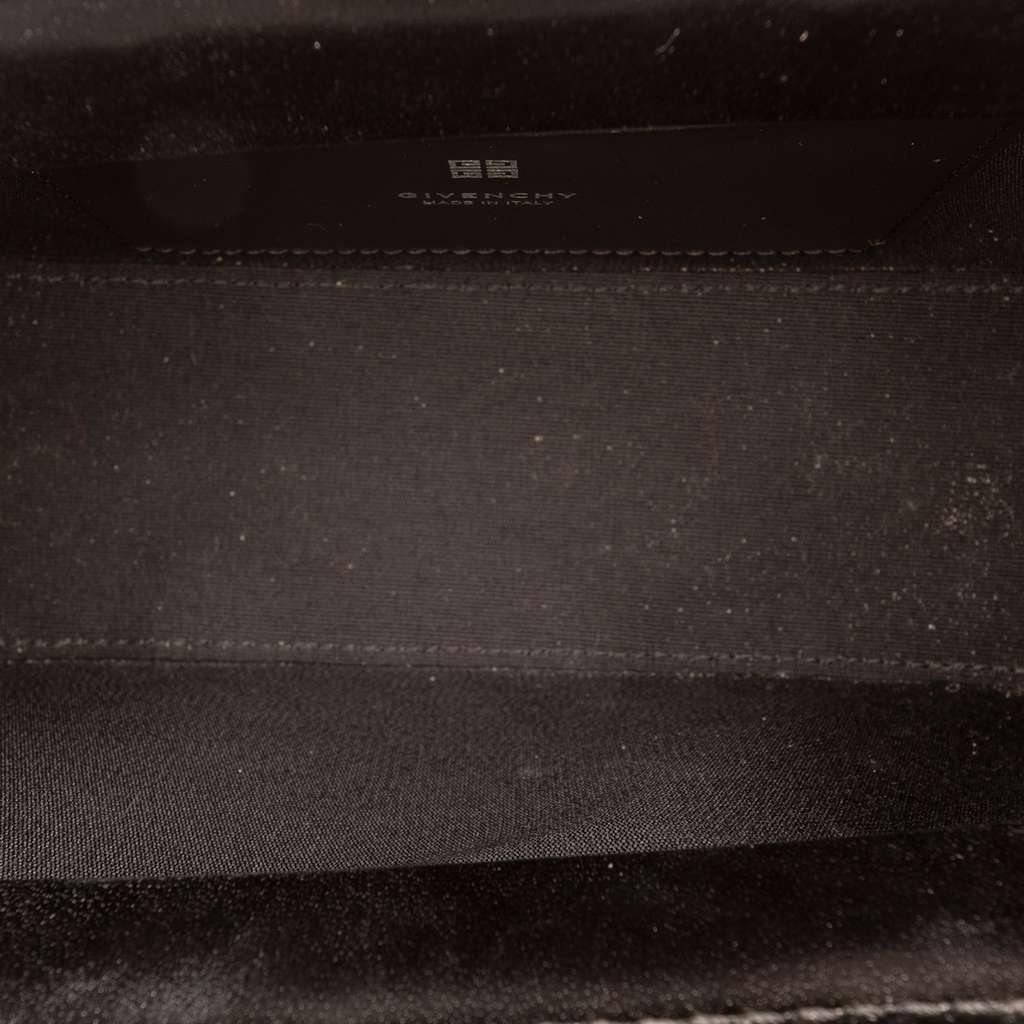 Givenchy Mini Box Calfskin Antigona Stretch Top Handle Bag Black Leather Good condition - Model View