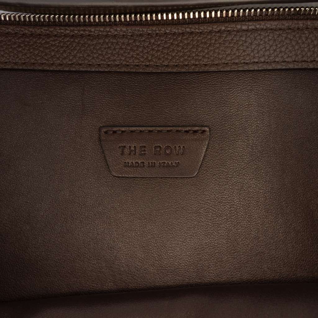 The Row Leather Jouve Crossbody Brown Leather Good condition - Box View