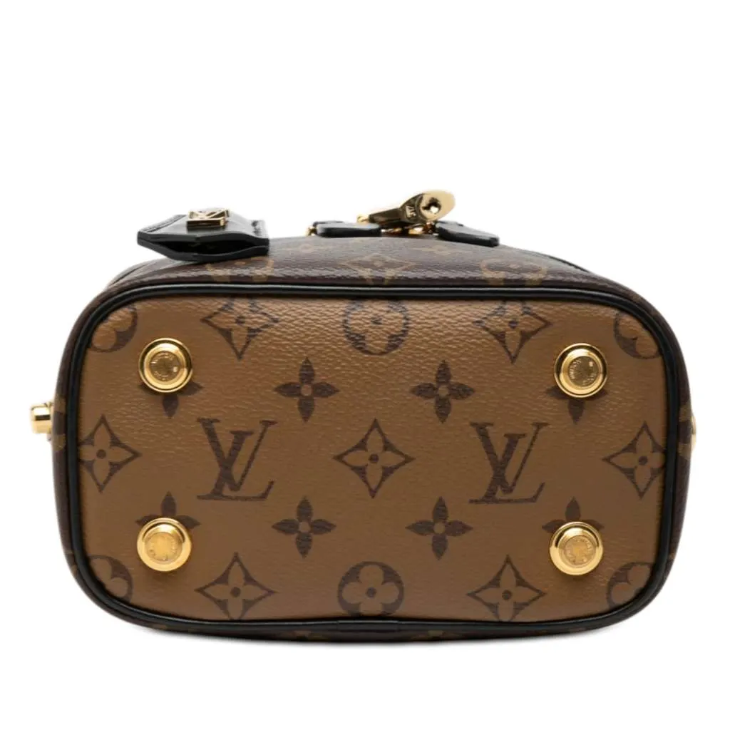 Louis Vuitton Monogram Reverse Vanity PM Brown Canvas Very good - Inside View