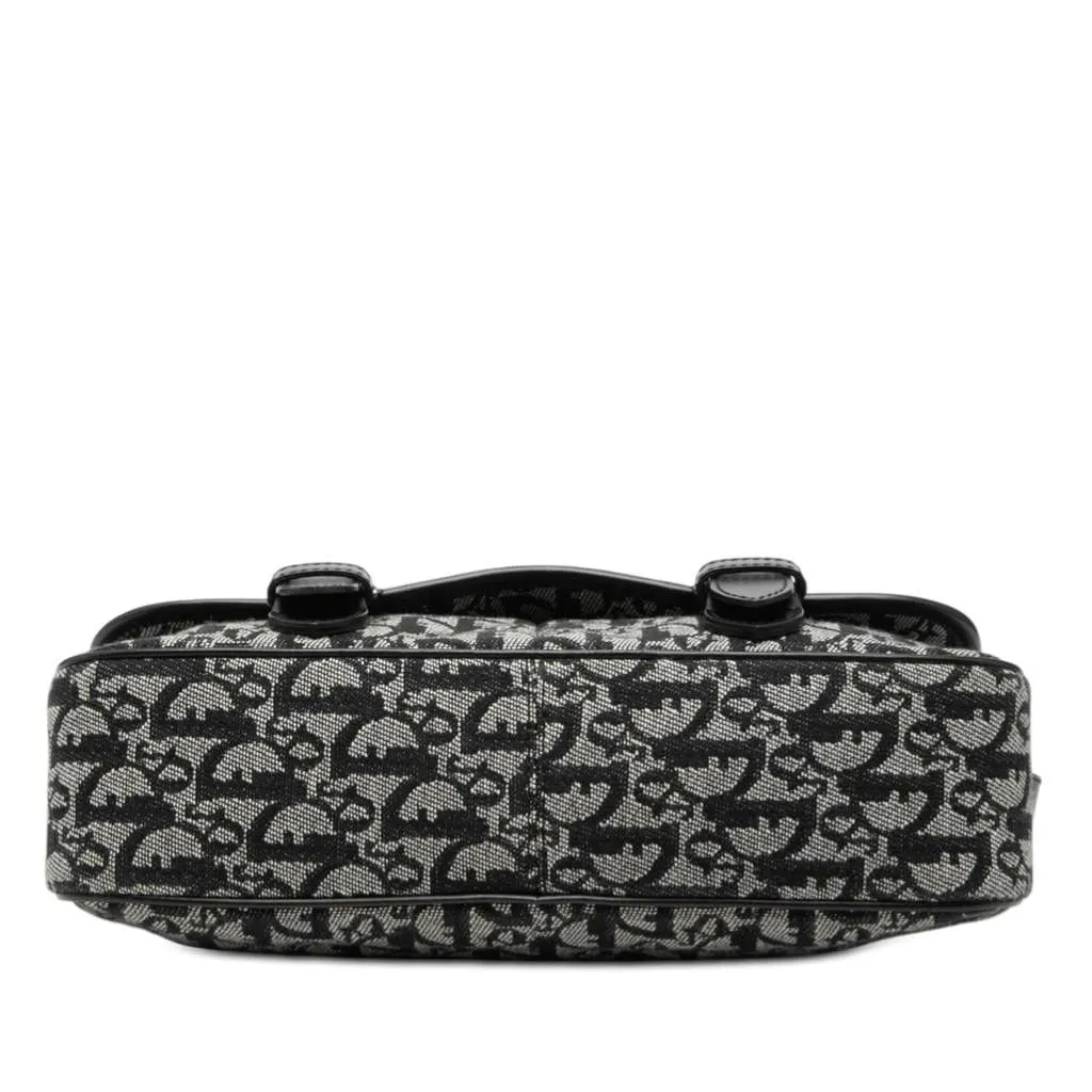 Dior Diorissimo Trotter Canvas Crossbody Black Canvas Very good - Inside View