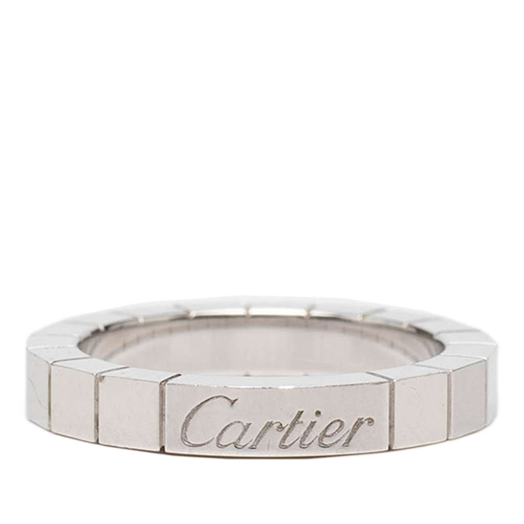 Cartier 18K White Gold Lanieres Ring
