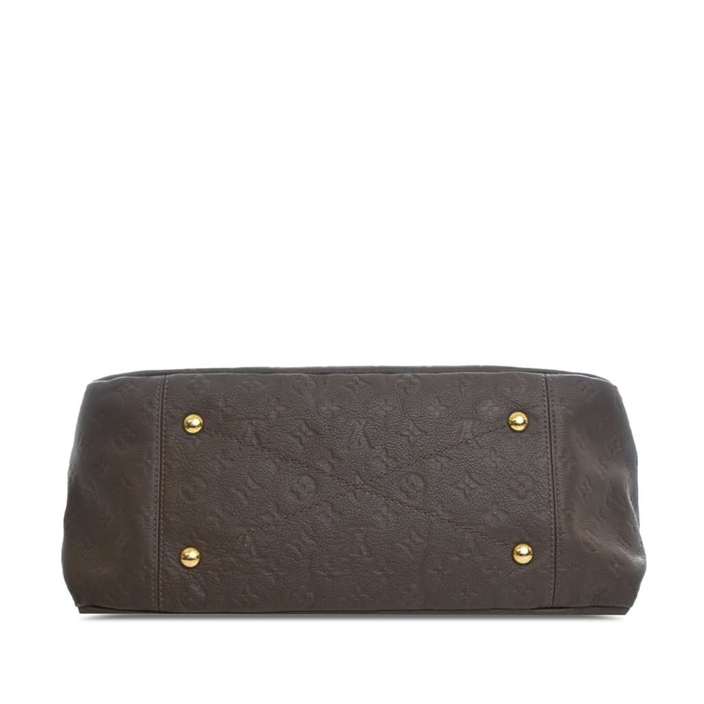Louis Vuitton Monogram Empreinte Artsy MM Brown Leather Good condition - Inside View