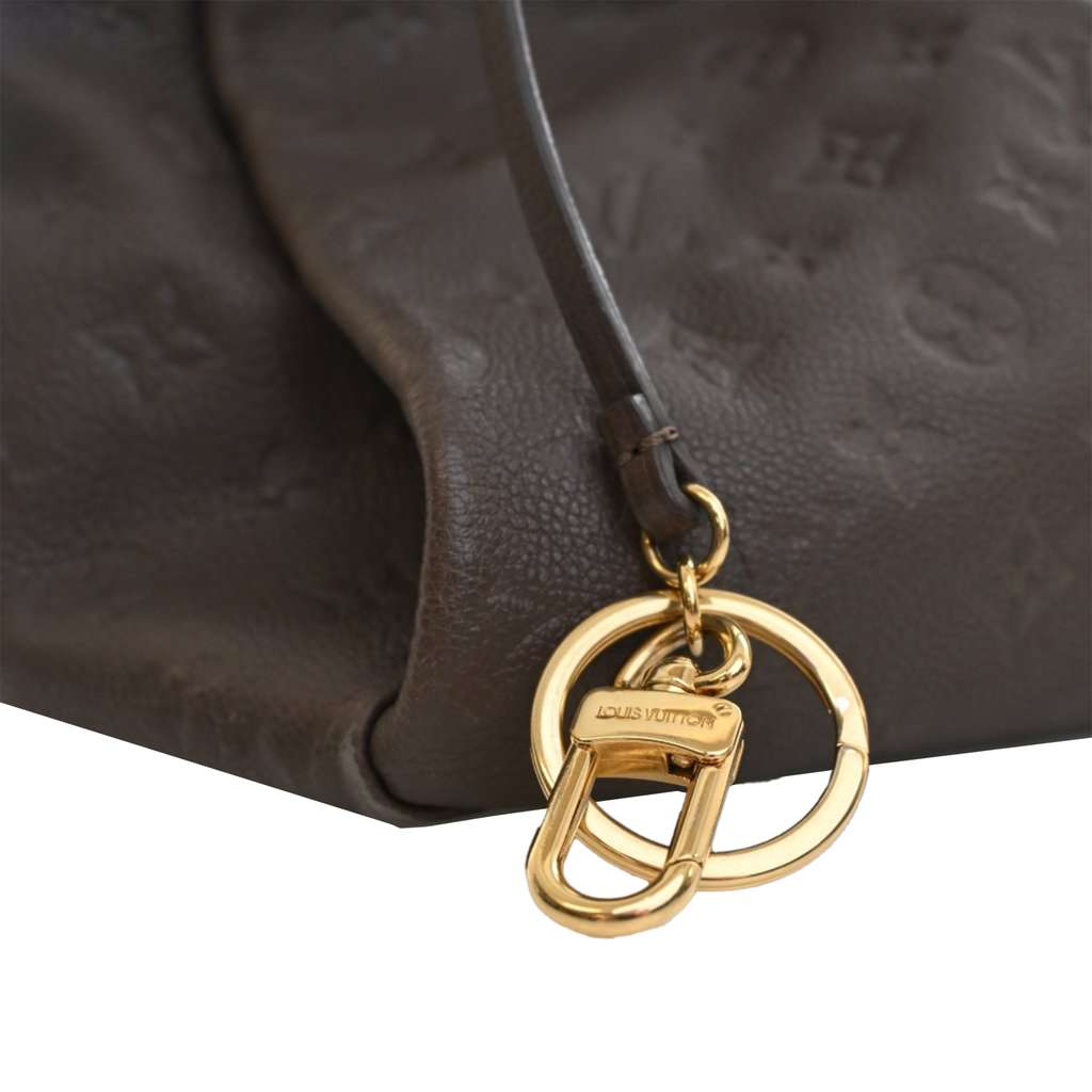 Louis Vuitton Monogram Empreinte Artsy MM Brown Leather Good condition - Box View