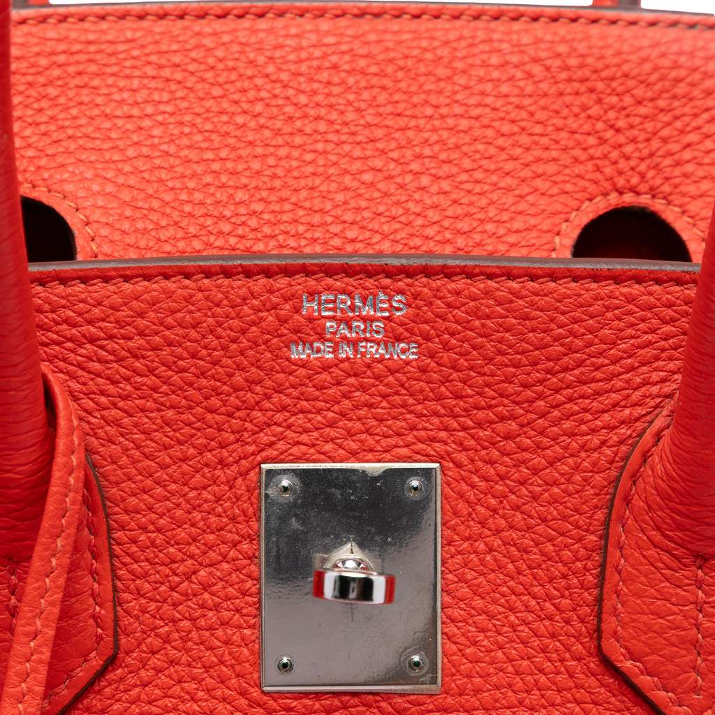 Hermès Togo Birkin Retourne 35 Red Leather Good condition - Model View