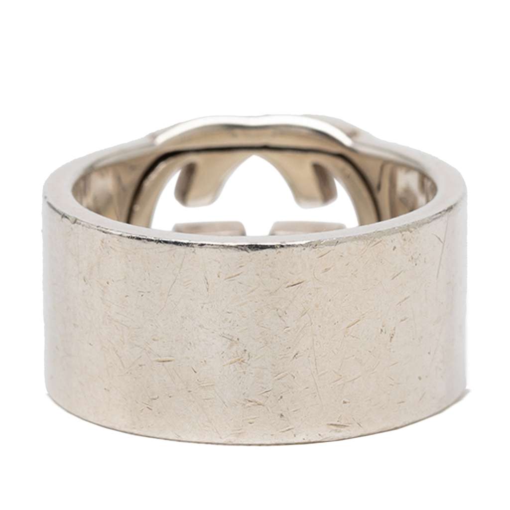 Gucci Sterling Silver Interlocking G Ring Silver Silver Good condition - Inside View