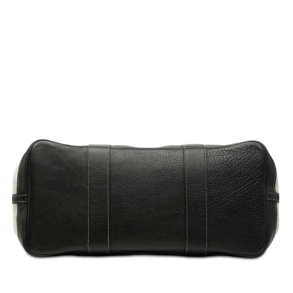 Hermès Toile and Negonda Garden Party 36 Grey Canvas Good condition - Inside View