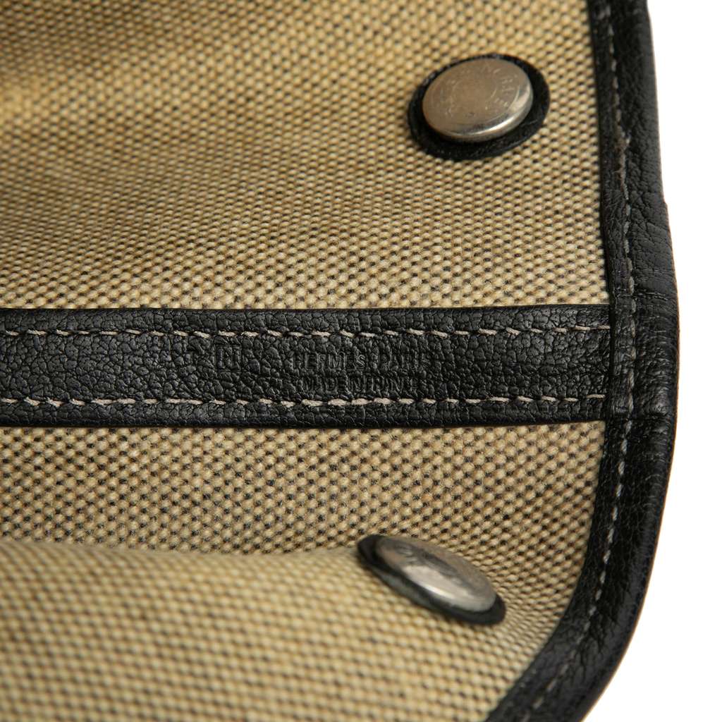 Hermès Toile and Negonda Garden Party 36 Grey Canvas Good condition - Box View