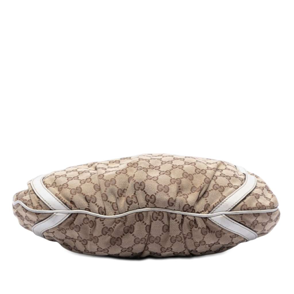 Gucci GG Canvas Abbey D Ring Crossbody Beige Canvas Good condition - Inside View