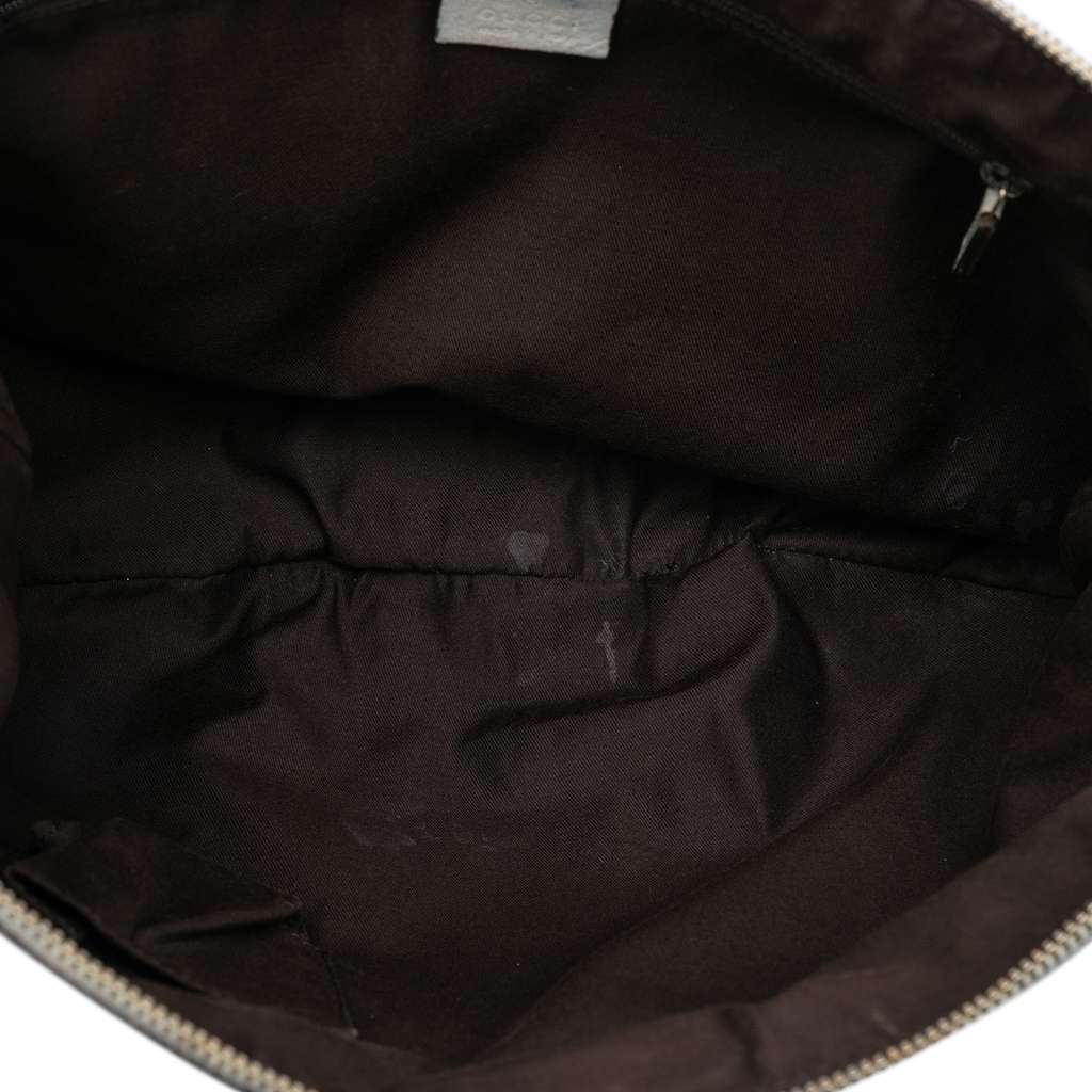 Gucci GG Canvas Abbey D Ring Crossbody Beige Canvas Good condition - Model View