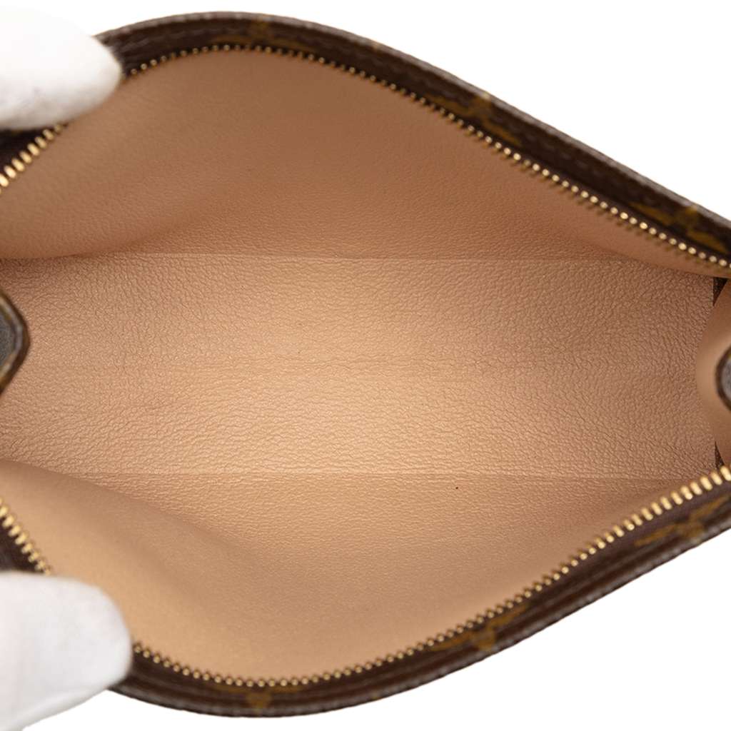 Louis Vuitton Monogram Toiletry Pouch 19 Brown Good condition - Model View