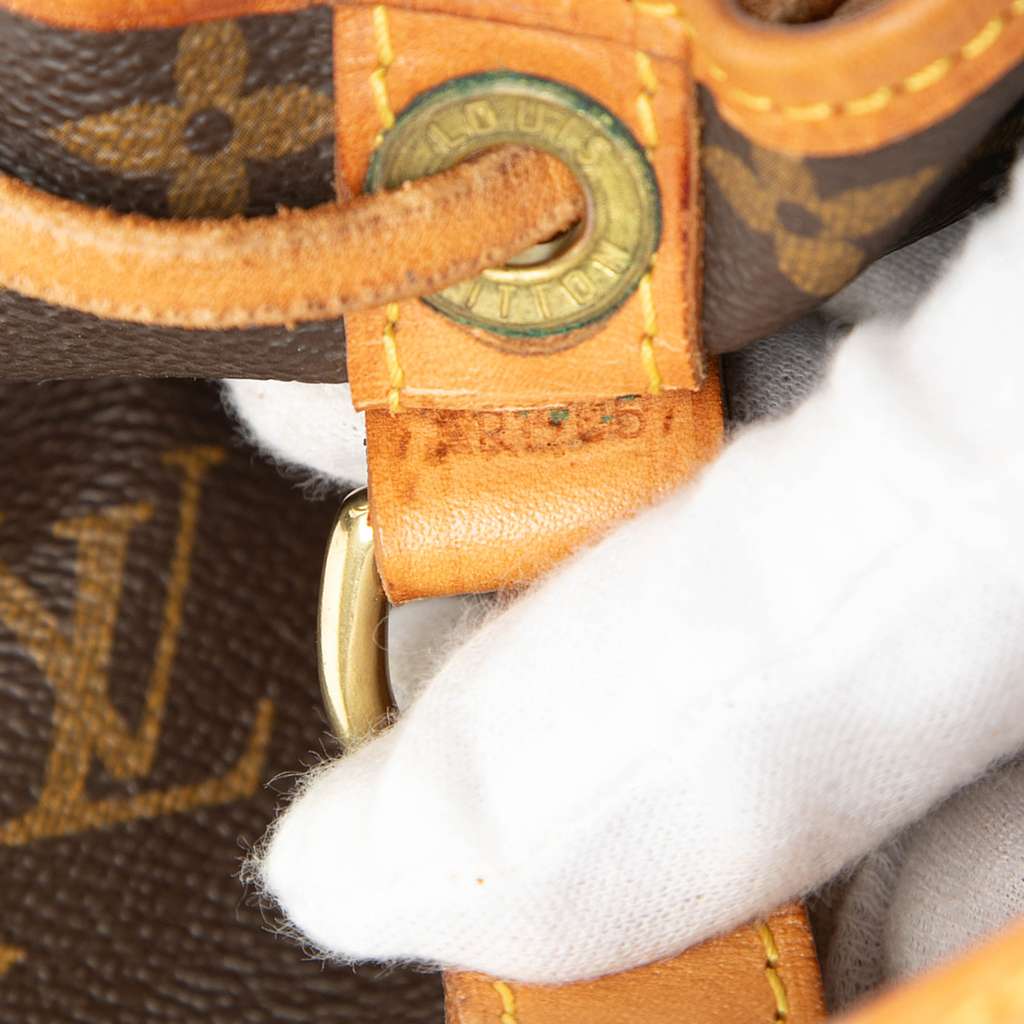 Louis Vuitton Monogram Petit Noe Brown Good condition - Box View