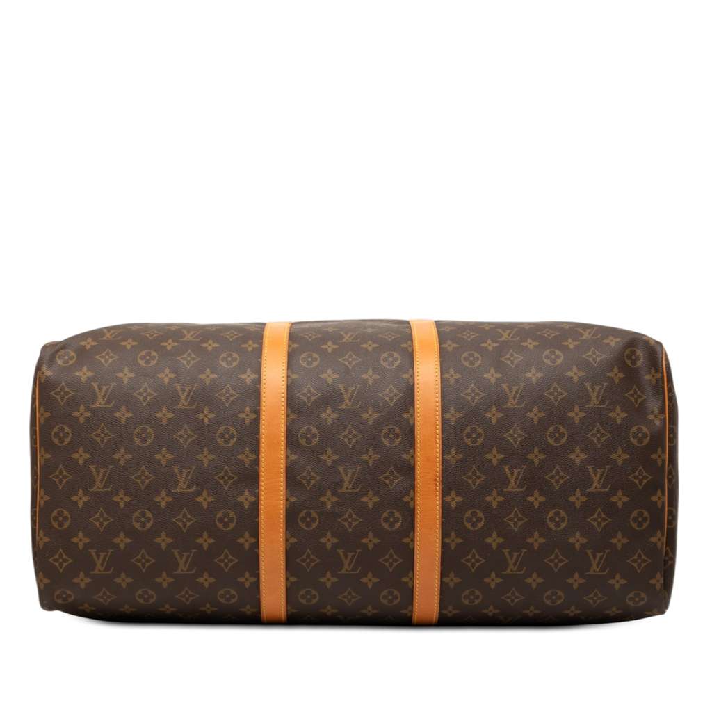 Louis Vuitton Monogram Keepall 60 Brown Good condition - Inside View