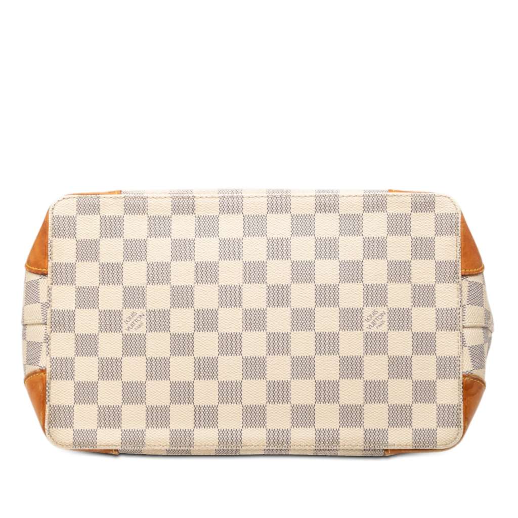 Louis Vuitton Damier Azur Hampstead PM White Good condition - Inside View