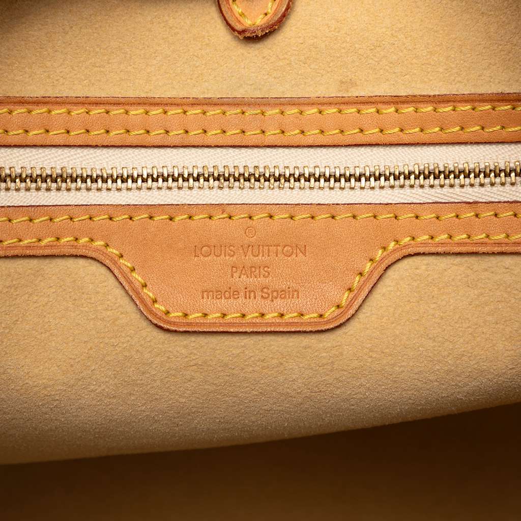 Louis Vuitton Damier Azur Hampstead PM White Good condition - Box View