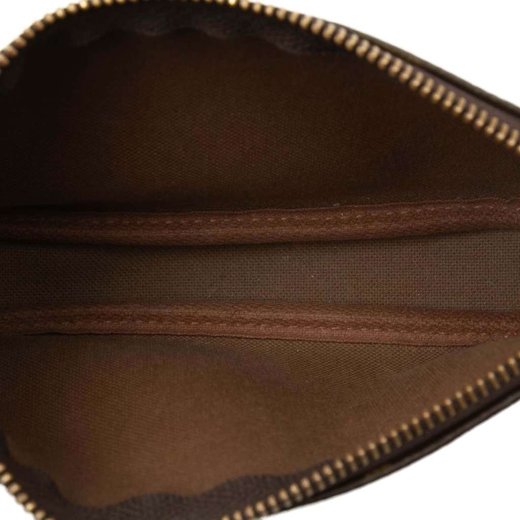 Louis Vuitton Monogram Mini Pochette Accessoires Brown Good condition - Model View