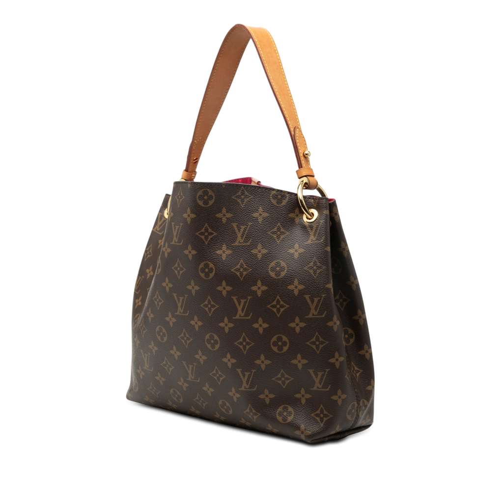Louis Vuitton Monogram Graceful PM Brown Good condition - Back View