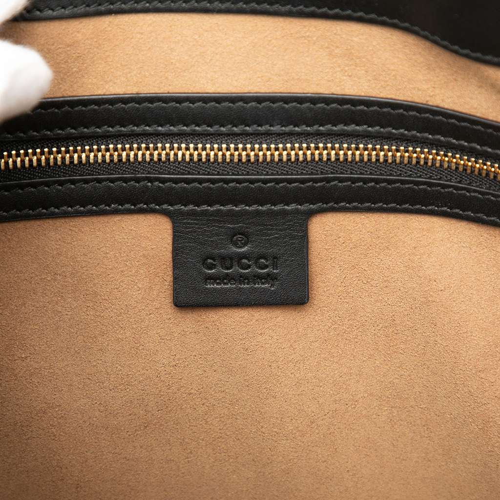 Gucci Medium GG Supreme Padlock Tote Beige Canvas Good condition - Box View