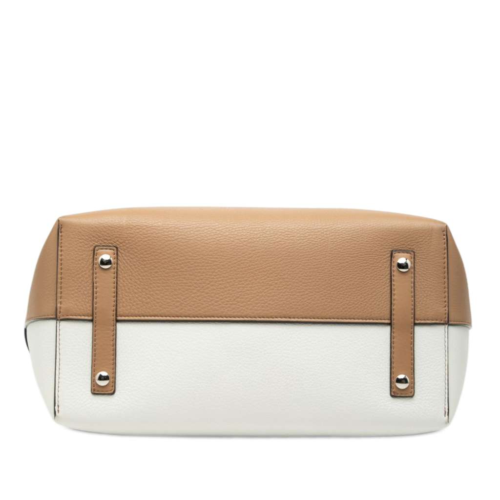 Burberry Medium Tricolor Leather Marais Belt Bag Beige Leather Good condition - Inside View