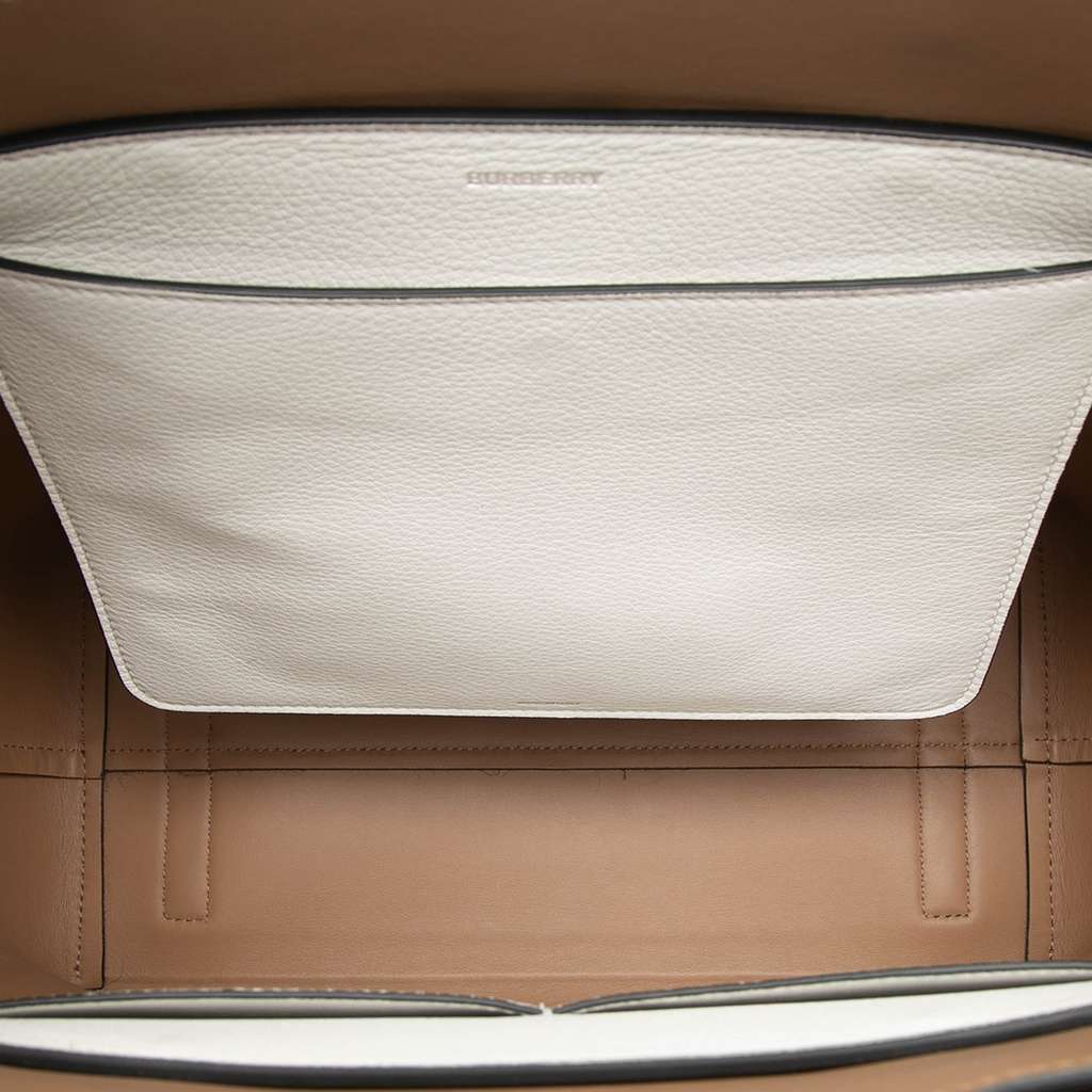 Burberry Medium Tricolor Leather Marais Belt Bag Beige Leather Good condition - Model View