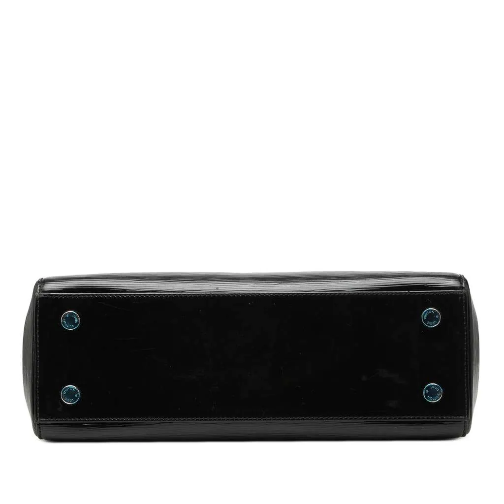 Louis Vuitton Electric Epi Brea MM Black Leather Good - Back View