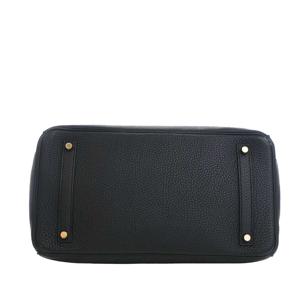 Hermès Togo Birkin Retourne 35 Black Leather Good condition - Inside View